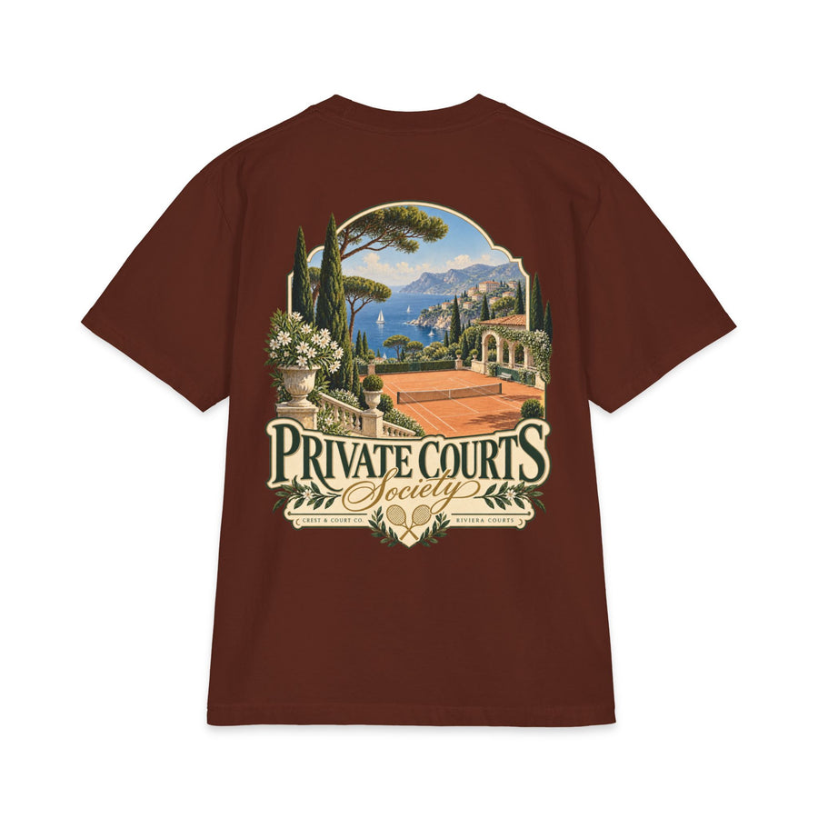 Private Courts Society Heavyweight Tee