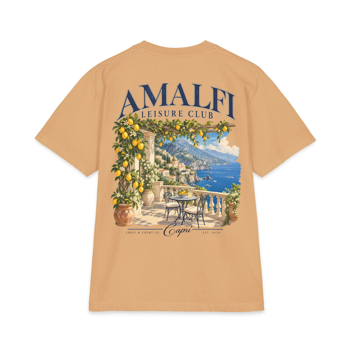 Amalfi Leisure Club Heavyweight Tee