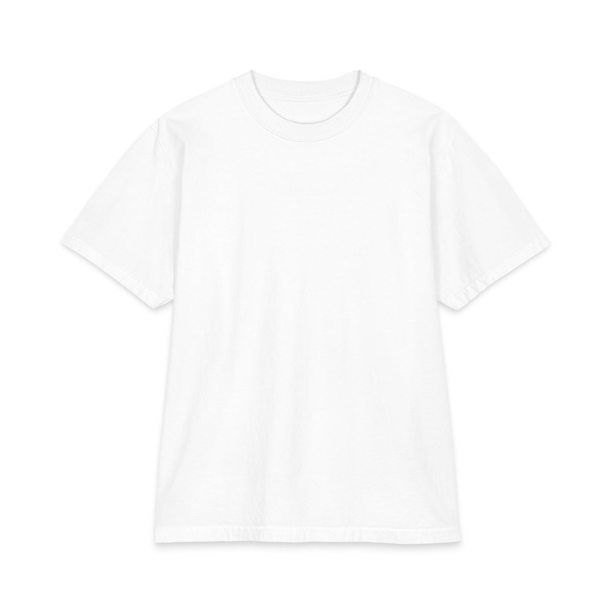 Crest & Court The Club Championship heavyweight tee in White — product mockup 2