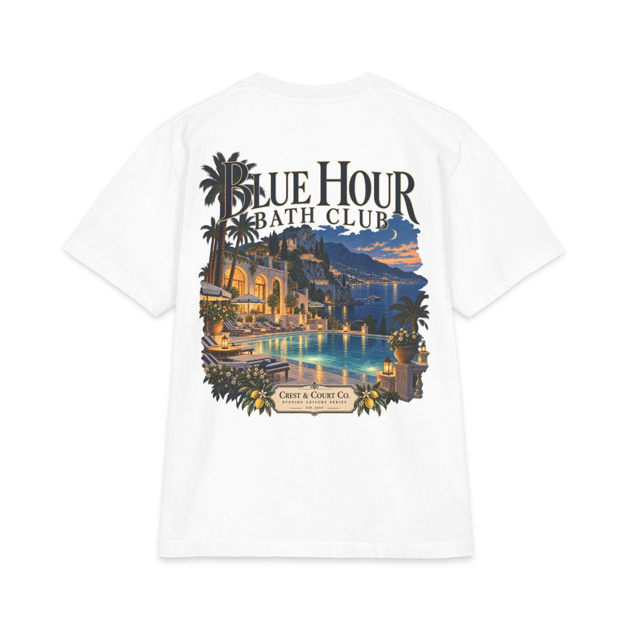 Blue Hour Bath Club Heavyweight Tee