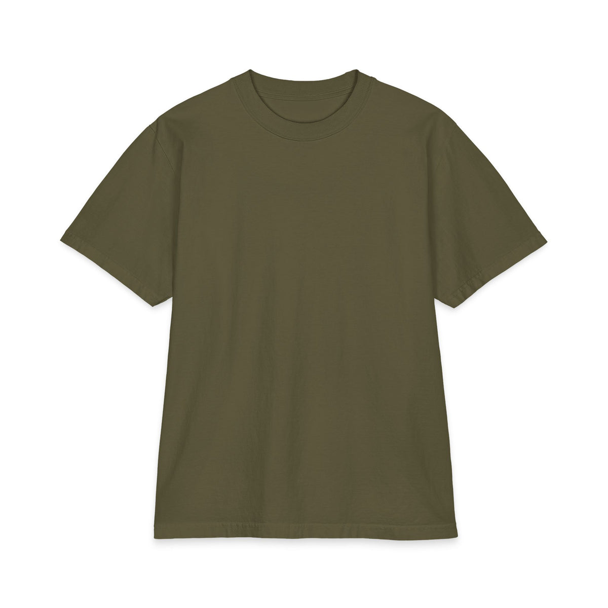Crest & Court Orchard Spritz Club heavyweight tee in Hunter Green — product mockup 1